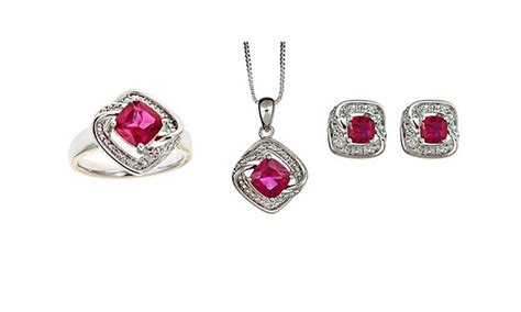 3-Piece Gemstone Jewelry Sets | Groupon Goods