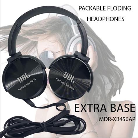 Jual Headphone Bando XB450 Headset XB 450 Mic EXTRA BASS Hetset Bando