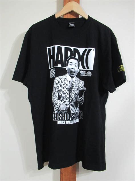 HARDCORE CHOCOLATE ハードコアチョコレート Tシャツ 坂田利夫 アホの坂田 吉本興業 宗男ブラック コアチョコ XL 丸首