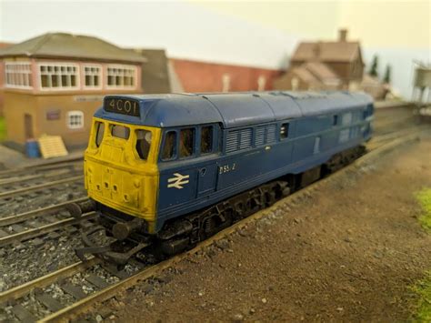 Hornby Triang Class 31 D5572 In Br Blue Livery Oo Gauge None Runner Ebay