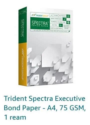 Trident Spectra A4 Size 75 Gsm Copy Paper At Best Price In Noida