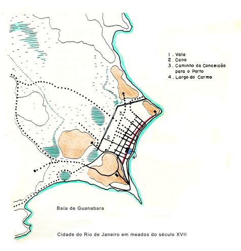 Cidade Do Rio De Janeiro Em Meados Do S Culo Xvii Rf Pereira