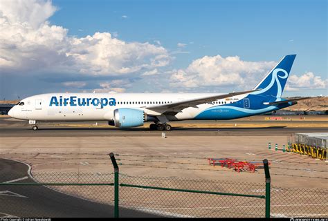 Ec Nvx Air Europa Boeing Dreamliner Photo By Adrian Nowakowski