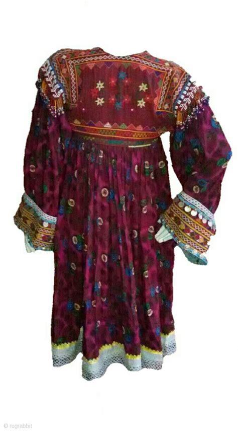 Pashtun Tribal Woman Dress From Afghanistan Complete Handcrafted