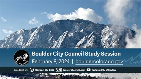 February City Of Boulder City Council Study Session Youtube