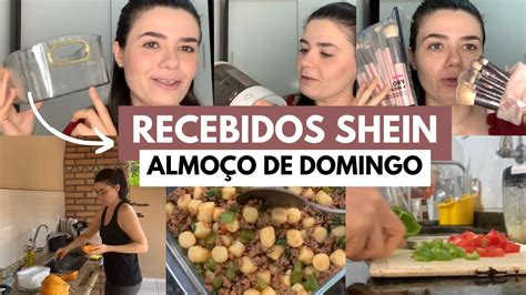 RECEBIDOS SHEIN Rotina No Fim De Semana Morando Sozinha E Nosso