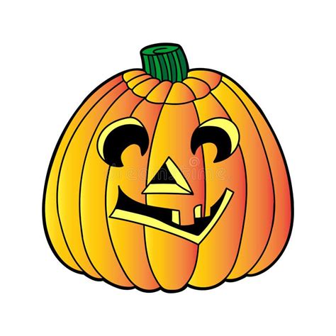 Cartoon Jack O Lantern Stock Vector Illustration Of Halloween