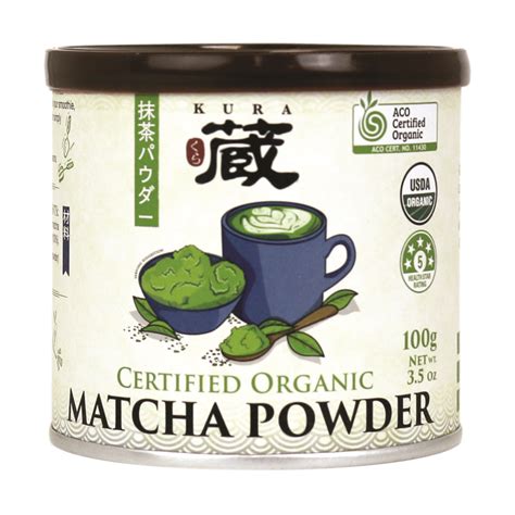certified organic matcha powder premium gourmet food