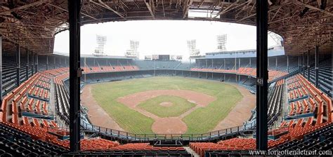 Inside The Old Barn Aka Tiger Stadium Detroit Baseball Park Mlb