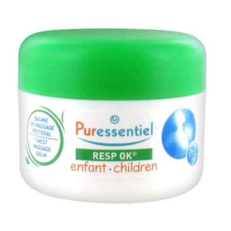 Baume De Massage Pectoral Pour Enfant Puressentiel Resp Ok