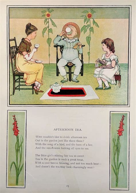 Afternoon Tea von Sowerby, J G (John George) & Emmerson, H H (Henry