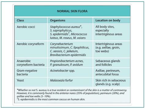 Normal Skin Flora