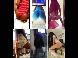 Throw Dat Ass Back Collage ShesFreaky