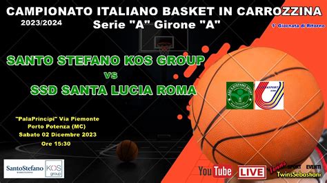 Santo Stefano Kos Group Vs Ssd Santa Lucia Roma Ore