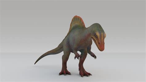 3d Spinosaurus Animated Model Turbosquid 1963456