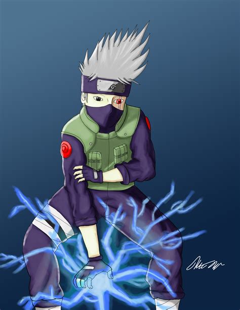 Artstation Kakashi Fan Art