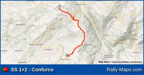 Mapa Harmonogram Profil Elewacji Os Confurco Rali Serras De