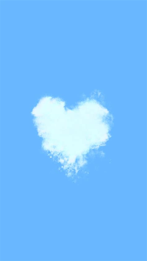 Aggregate 85+ light blue heart wallpaper latest - in.coedo.com.vn