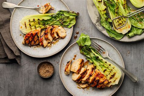 Grillierte Pouletbrust Mit Pak Choi Rezepte Fooby Ch