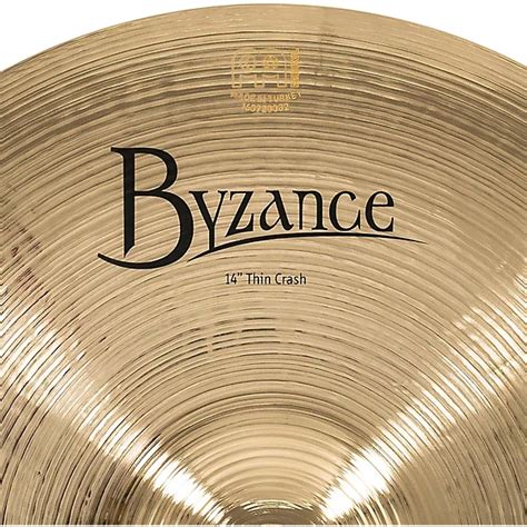 Meinl Byzance Thin Crash Brilliant Cymbal In Guitar Center