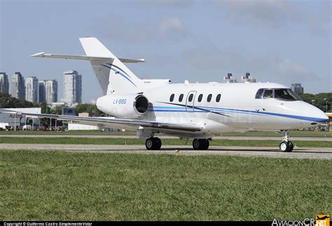 LV BBG Desconocida Raytheon Hawker 800XP AviacionCR Net