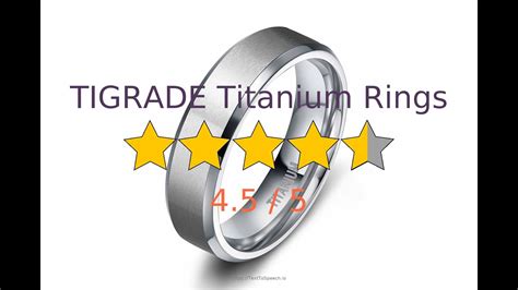 Let S Review TIGRADE Titanium Rings YouTube