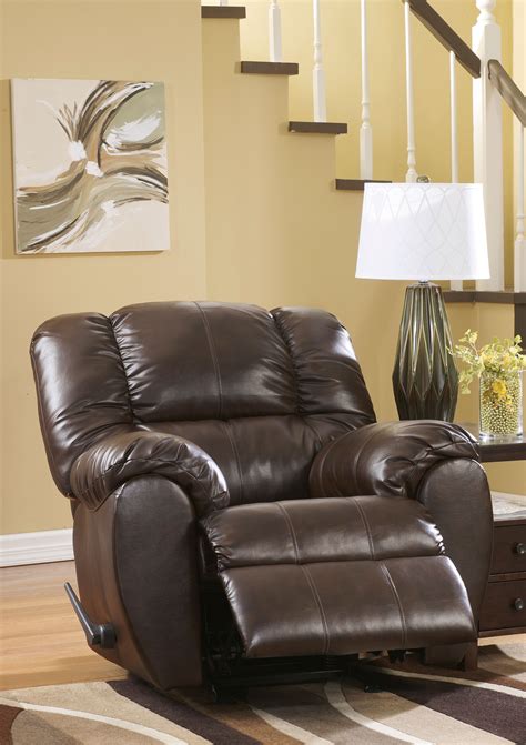 2 For 1 Signature Dylan Rocker Recliner Espresso Raleigh Same Day Delivery Home Comfort