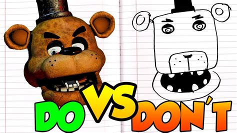 10 Fnaf Drawing Tricks Easy Five Nights At Freddys Drawing Tutorial Youtube