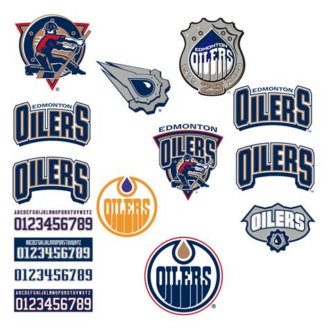 Oilers Logo History UNOFFICiAL ATHLETIC | Edmonton Oilers Rebrand