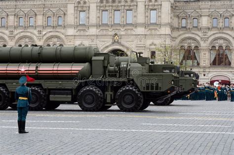 Russian Anti Aircraft Missile System Of Long And Medium Range Anti