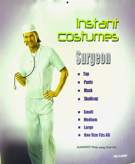 Adult Surgeon Costume-Costume Works AU