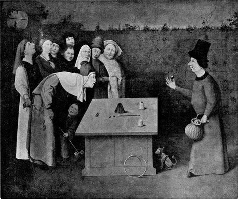 The Conjurer By Hieronymus Bosch Vermeylen 1939 Free Stock