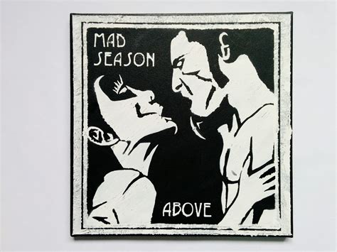 Mad Season - Above cover stencil by prometteu on DeviantArt