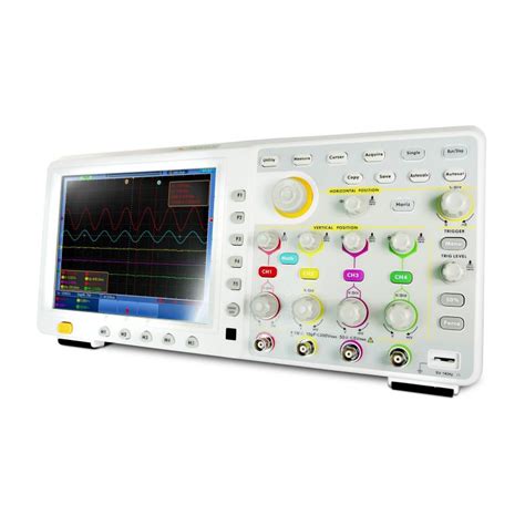 Promax 4 canal oscilloscope numérique 200 MHz et 2 Géch s avec écran