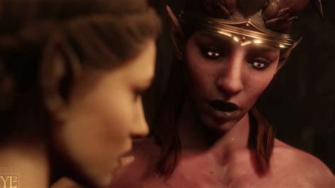 D Futanari Sex With A Shy Demoness This MILF Knows How To Make A Futa Girl Cum Lady A