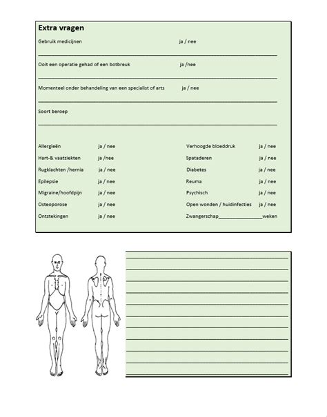 Intake Formulier Anamnese Dstress