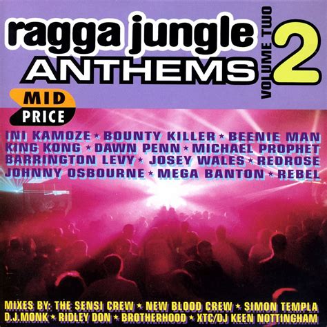 Various Artists Ragga Jungle Anthems Volume 2 Reviews Album Of The Year