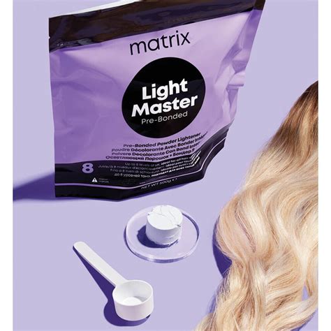 Matrix Light Master Pre-Bonded Powder Lightener Level 8 500g | Hair ...