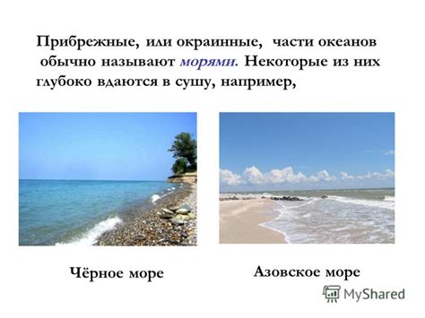 Презентация на тему: "Моря Выполнила ученица 2 «А» класса Зелинская ...