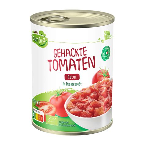 GUT BIO Bio Gehackte Tomaten günstig bei ALDI Nord