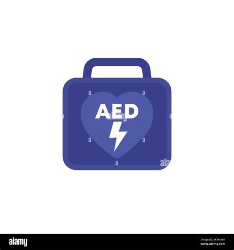 Automated External Defibrillator Aed Stock Vector Images Alamy