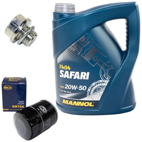 Engine Oil 20W-50 5 liters + Oilfilter + Oildrainplug buy online , 24,95