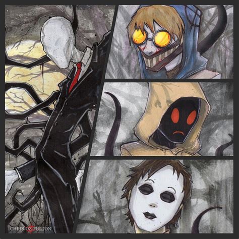 Slenderman and Proxies Creepypasta by ChrisOzFulton on DeviantArt