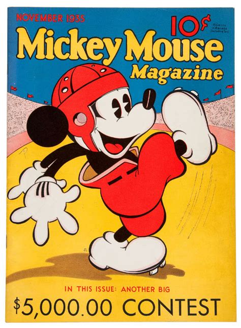 Hake S Mickey Mouse Magazine Vol No Nov