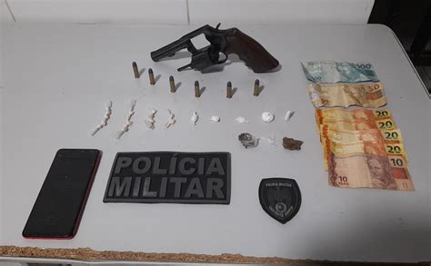 G A Detém ‘beiço E Apreende Drogas E Armas No Pó Do Shell Perto Do