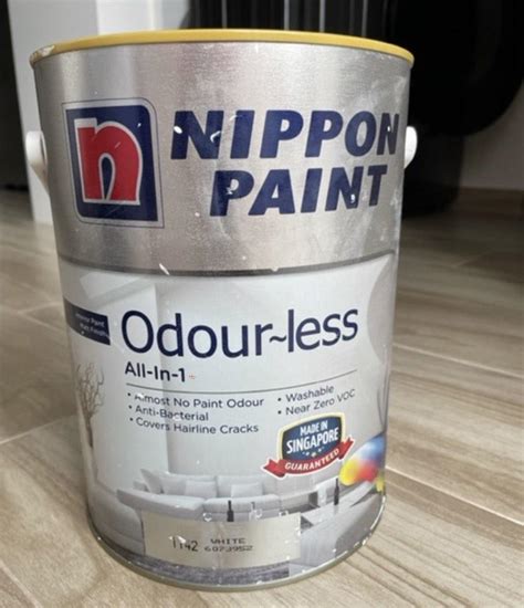 Nippon Paint Odour Less All In One White Furniture Home Living