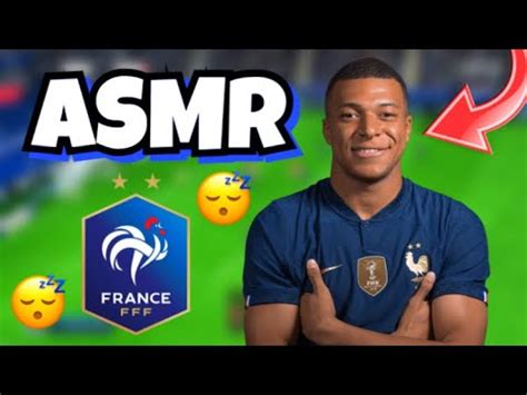 ASMR Français je chuchote les noms des joueurs de léquipe de France