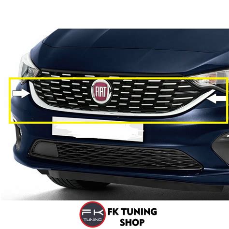 Fiat Egea Ön Panjur Kromu Alt Krom Çıtası 2015 2020 FK Tuning Shop