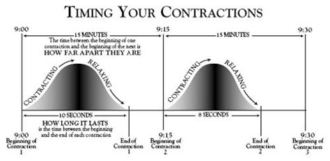 Preterm Birth: Self-monitor Uterine Contractions begins, ends, labor