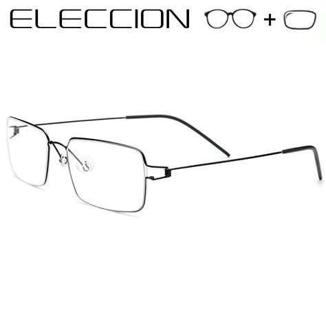 Eleccion Prescription Glasses Men Ultralight Titanium Frames Myopia